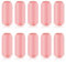 LTMMC 10PCS Silicone Bottle Covers for Travel, Waterproof and Leakproof Gadgets for Women's Travelling Toiletries Bottle, Travel Shampoo and Conditioner Luggage Essential Accessories