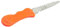 NUOBESTY 1 Stück Kürbisschnitzmesser Pumpkin Carving Set schnitzset für kürbisse Halloween Basteln küchenutensilien Werkzeuge zum Schnitzen von Kürbissen Skulptionsinstrument pp Orange
