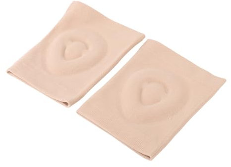VIVIWI Ginocchiera in silicone per ginocchio da donna e da uomo, traspirante, facile da usare, per danza, pattinaggio, ciclismo