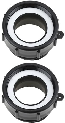 AS Axis Spindleon Lot de 2 Connecteurs de Vidange en Plastique Filetage Femelle Fin 2