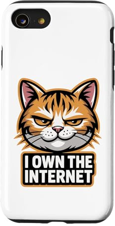 Smug Tabby Cat I Own The Internet Meme Case for iPhone SE (2020) / 7/8
