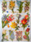 Glanzbilder Frühling Blume Blumen EF 7413 Oblaten Posiebilder Scrapbook Deko GWI 347