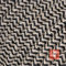 Textilkabel für Lampe, Stoffkabel aus Leinengarn, 3-adrig (3x0,75mm²), Leinen-Schwarz - 3 Meter
