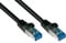 Good Connections® SmartFLEX - Cavo patch Cat.6A – 15 cm/0,15 m – Cavo Ethernet corto 10 GIGABIT Premium in rame/CU – Protezione nasello – S/FTP PiMF – senza alogeni (LSZH) – 500 MHz