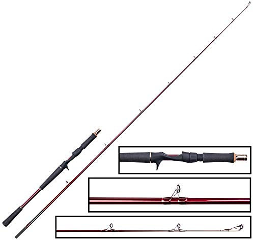 Westin W6 Jerkbait H 1,95m 20-80g - Jerkbaitrute zum Jerken auf Hechte, Angelrute zum Hechtangeln, Hechtrute zum Jerkbaitangeln