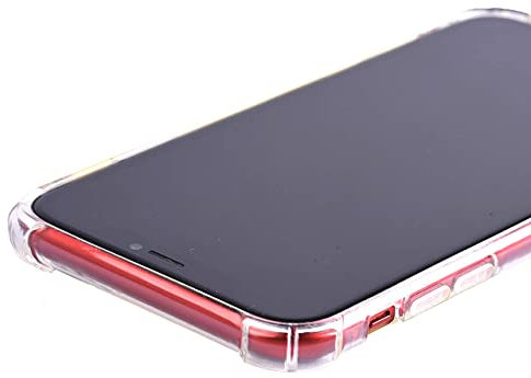 GANAN Hülle Kompatibel mit iPhone XR, Hülle Transparent TPU Silikon Handyhülle Durchsichtige Schutzhülle Case, Anti-Schock, Bumper konsolidiert