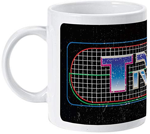 Tron Retro Gamer Mug. Gift Boxed Cup