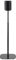 Mountson Floor Stand for Sonos One, SL & Play:1 (Single Pack, Black)