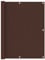 vidaXL Ecran de Balcon Brise-Vue Brise-Vent de Jardin Ecran de Protection Ecran d'Intimité Confidentialité Extérieur Marron 120x500 cm Tissu Oxford