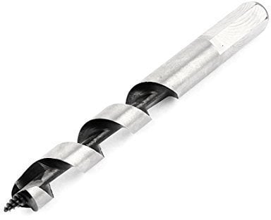 Air Compressor part 12mm Threaded Tip Hex Shaft Auger Wood Drill Bit 12cm Length