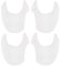 Jdomall 2 Paar Schuhe Knitterschutz Zehenbox, Verhindern Sie Sneaker Schuhe Knitterschutz für Damen-Weiß