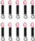 AEDIKO 10pcs AAA Battery Holder with Leads 1.5V 1x AAA Battery Holder Case Storage Box Container Organizer Adapter Checker