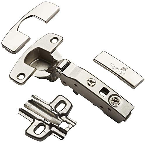 SOTECH Bisagra de cazoleta Sensys 8645i T52 Mecanismo Cierre suave 110° con técnica de enganche incl. placa transversal (Distancia 1,5 mm) para tornillos ø 4,5x16 mm