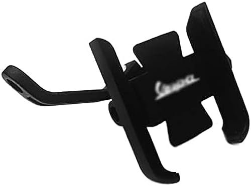 NOLLAM Motorrad-Lenker-Rückspiegel-Handy-Halterung passt für Piaggio Vespa Sprint Primara Scooter GTS 300 125 Granturismo 200 S125 S15 GPS-Ständerhalterung