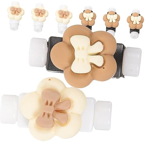 Gatuida 8pcs Cartoon Data Cable Protective Sleeve Data Lines Cover Cartoon Cable Protector Data Cable Protective Cover Charger Protector Charging Line Protectors Charging Cable Protector