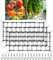Les-Theresa 3Pcs Scrog Net, Climbing Plant Support Netting 60X120Cm Grow Tent Trellis Netting with 18 Hooks Grow Tent Plant Grow Net Support for Plants, Vegetables, Fruits