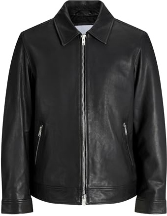 JACK & JONES Male Lederjacke Lederjacke