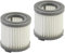 Daaxing Filtri di ricambio lavabili per aspirapolvere Delonghi Colombina Pro Midi Hair XLM353.ADC XLM355 XLM408 XLM417 XLM510 (2 pezzi)