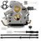 Entgoinggo 506450501 Carburetor Kit Compatible With 135 135E 140 140E 435 435E 440 440E Chainsaw C1T-EL41A Parts