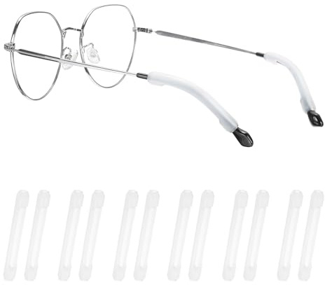 PATIKIL Eyeglasses Temple Tips Sleeve Retainer Soft Silicone Anti-Slip Glasses Retainers for Sunglasses Eyewear