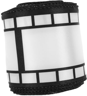 OSALADI Cinta De Película De Yardas Para Manualidades Decoraciones De Noches De Cine Envoltura De Regalos Fabricación De Coronas y Adornos De Fiesta De Cumpleaños