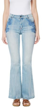 Koroshi Denim Flare Jeans für Damen