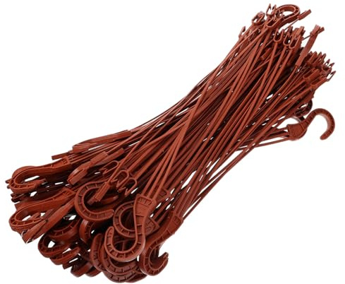 Toyvian Lot de 25 Crochets pour Pot de Fleurs en Plastique Suspensions Robustes pour Plantes Suspendues en Extérieur et Balcon