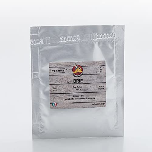 Brie 10g – Käsekultur für Weichkäse mit Weißschimmelrinde, Käse Bakterien