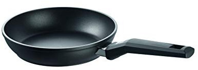 Rohe Germany Bratpfanne Henry aus Aluminium und Kunststoff in der Farbe Schwarz, Durchmesser 20cm, 202291-20