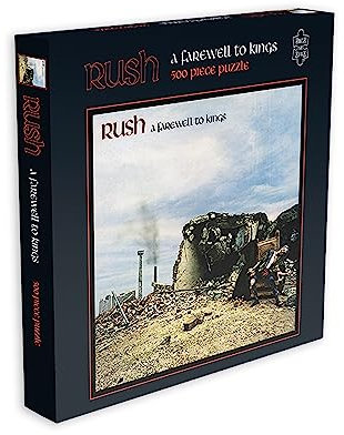 Rush - a Farewell To Kings - 500 Piece Jigsaw Puzzle - Officially Licenced - Perfect for Adults, Family and Rock Fans