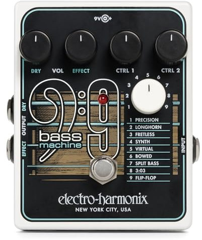 Electro Harmonix BASS9 Bass Machine - Modulations Effektgerät für Gitarren