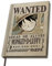 ABYSTYLE - One Piece - Notizbuch A5 - Wanted Luffy