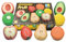 Yellow Door Fruit Sensory Play Stones | Pretend play food set | toy play food | role play cooking and baking | mud kitchen toys and accessories | for boys girls aged 2 3 4 5 | outdoor learning