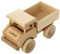 Geschenkissimo Holz LKW Kinder - Holzauto mit Namen Gravur - Spielzeug Lastwagen robust & langlebig - Holzspielzeug für KleinkindeKindergeschenk, Weinachtgeschenk