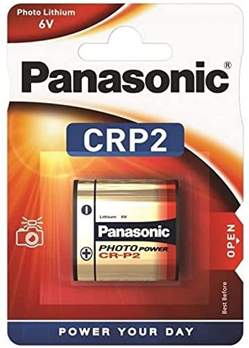 Corp. Panasonic Lithium-Batterie CRP2, 6 V, Blister 1