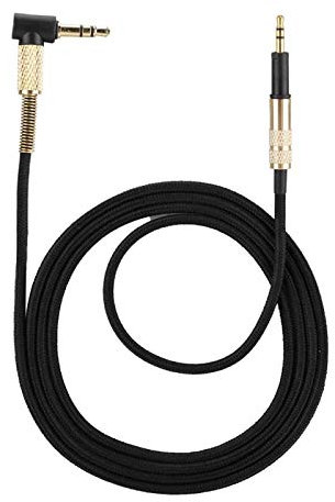 Niiyen Kopfhörerkabel, Abnehmbares Audio-Aux-Kabel Gaming-Headsets Geflochtenes Kopfhörerkabel Passend für AKG K450 K451 K452 K480 Q460 123cm ohne Mikrofon