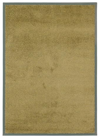 Lifetex.eu Shaggy Langflorteppich Uni ca. 165 x 235 cm Grün maschinell hergestellt Polyester Modern hochwertiger Teppich