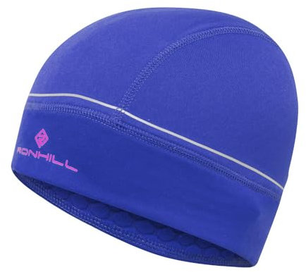 Ronhill Running, Prism Beanie, Cobalt/Thistle, Size O/S