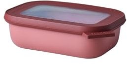 Mepal - Bol Multifonction Rectangulaire - Boîte Conservation Alimentaire avec Couvercle - Convient comme Boîte de Hermétique pour le Réfrigérateur, Micro-ondes & Congélateur - 500 ml - Vivid mauve