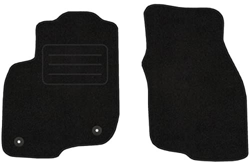 Vorne Velour Fußmatten Satz für Mitsubishi Carisma (1995-2006) - 2-teilig - Passgenau