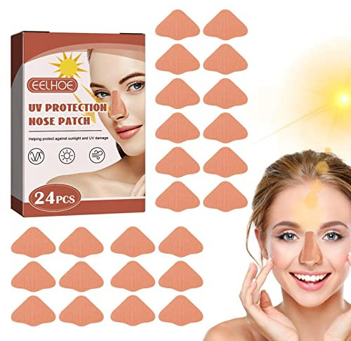 24 Sun Protection Nose Patch UV-Schutz Nose Patch Nose Sun Protection UV Nose Guards für Brillen Sonnenschutz für alle Arten von Haut