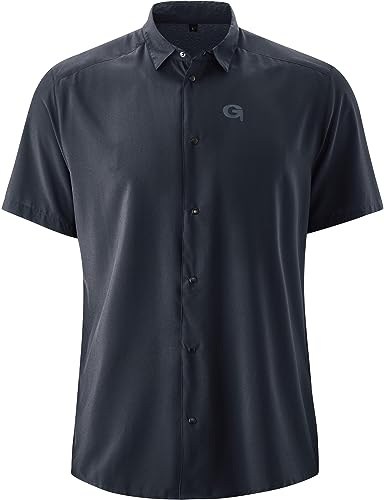 Gonso Lagorai Kurzarm Fahrradshirt Herren schwarz