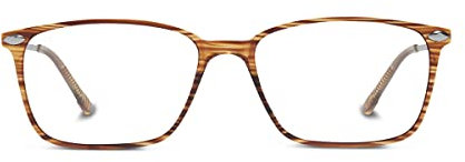 Nooz Optics Unisex Lesebrille - Schlankes & leichtes Nylon lesebrillengestell für Frauen mit kompaktem Etui - BAO Kollektion - Erhältlich in verschiedenen Dioptrienstärken & Farben, Rechteckig