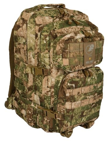 Mil-Tec US Assault Pack Tagesrucksack (36L/L) • Taktischer Militär Rucksack mit MOLLE-System • Kompakter Bundeswehr Rucksack, Wanderrucksack, Reiserucksack für Outdoor, Camping & Einsatz • WASP I Z2
