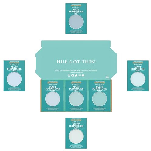 Rust-Oleum Furniture Paint in Matt Finish – Soft Blues Tester Box