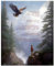 Wandkunst, Motiv: Psalm 91, erhebender Druck, 40,6 x 50,8 cm, mit auffälliger Grafik und einem Gebet zum Schutz, motivierende Wanddekoration für die Gläubigen und diejenigen, die Psalm suchen, 91