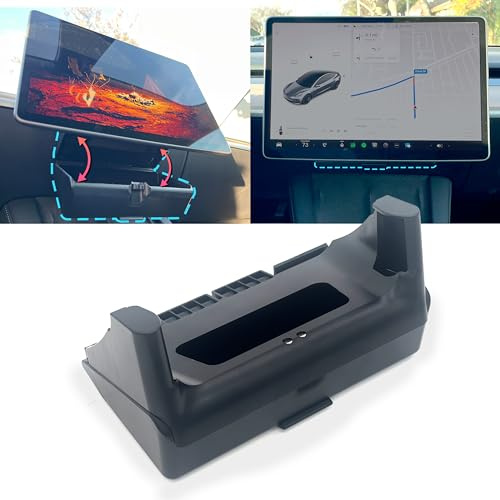DockCharged Sunglass Holder for Tesla Model 3 and Y (Sunglass Holder Only) Extra Storage Under The Screen