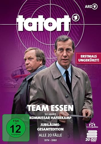 Tatort Essen - 50 Jahre Kommissar Haferkamp - Jubiläums-Gesamtedition (Alle 20 Fälle mit Hansjörg Felmy)