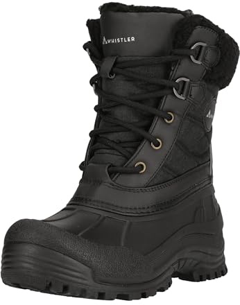 WHISTLER Damen Wintersteifel 'Ferdayana' mit isolierendem Innenfutter Robuster Winterstiefel mit Rutschfester Sohle