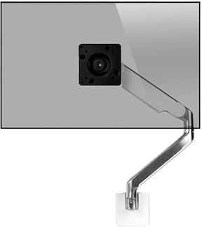 Humanscale M2.1 Monitor Wandhalterung schräg (weiß)
